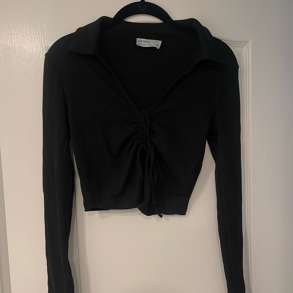 Bershka Front Knot Top
